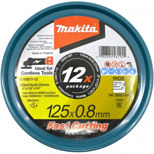 Абразивный отрезной диск Makita E-10877-12