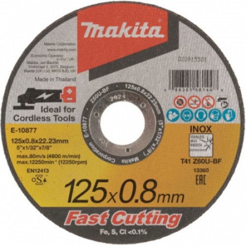 Абразивный отрезной диск Makita E-10877