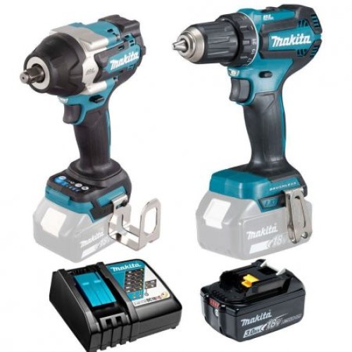 Набор аккумуляторного инструмента Makita DTW700Z + DDF485Z