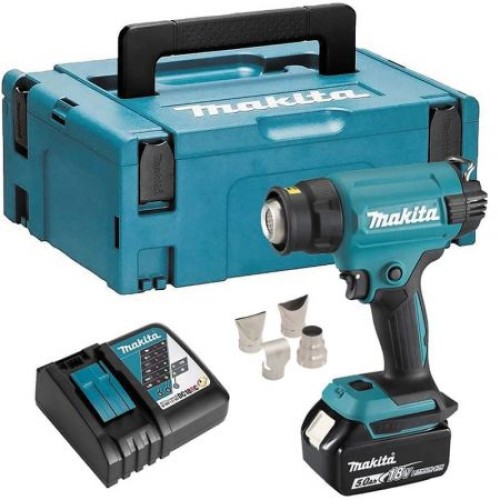 Аккумуляторный строительный фен Makita DHG181RT1J