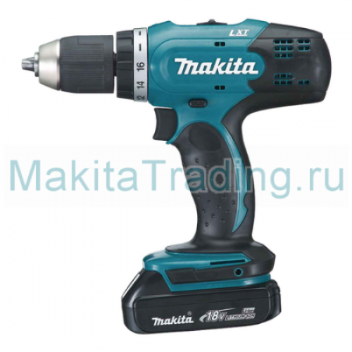 Аккумуляторная дрель-шуруповерт Makita DDF453SHE