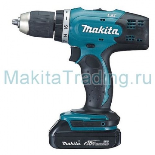 Аккумуляторная дрель-шуруповерт Makita DDF453RFE3