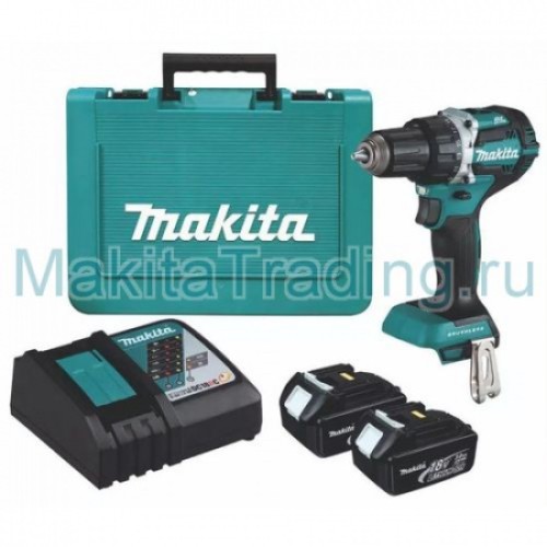 Дрель-шуруповерт Makita DDF484RTE