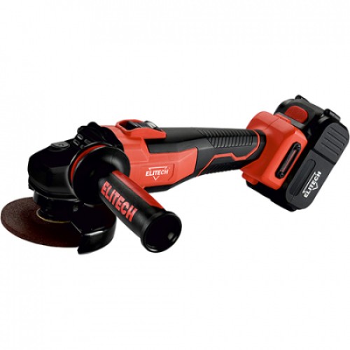 Аккумуляторная угловая шлифмашина Elitech МШУ 18БЛ (Е2213.001.02)