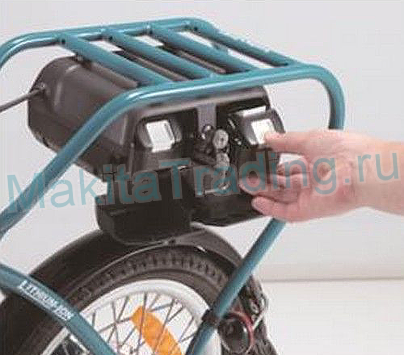 замена аккумуляторов в велосипеде макита bby180