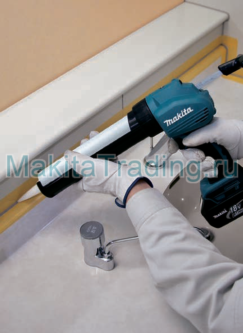 герметизация стыков пистолетом макита bcg180