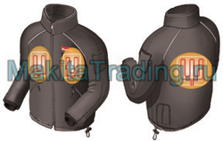 зоны обогрева в куртке макита dcj200