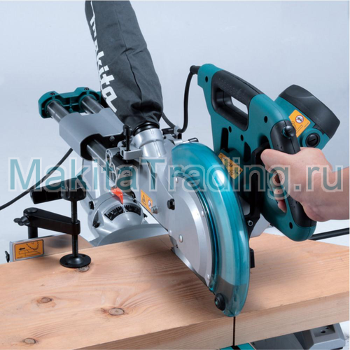 чистый распил дисковой пилой makita ls1018l