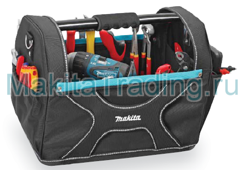 вариант наполнения сумки ящика макита p-72001